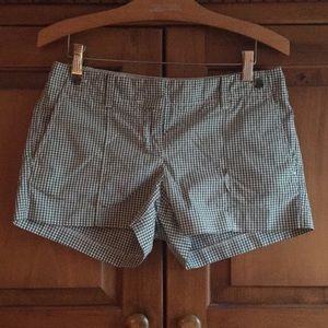 J Crew City Fit Check Print Shorts